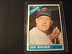1966 TOPPS DON MINCHER TWINS CARD 388  