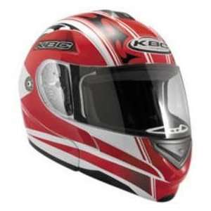  KBC FFR CRUZ RD_WT_BK SM MOTORCYCLE Full Face Helmet Automotive