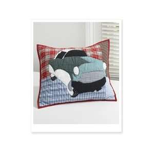  Motor Club Quilted Pillow