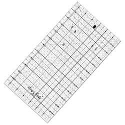 Quilting Ruler 6.5x12; 3mm ,black (1 Pieces)  