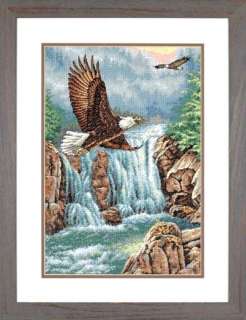 Dimensions Gold Counted Cross Stitch kit 11 x 16 ~ EAGLES MAJESTY 