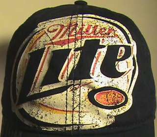 New Miller Lite Brewing Beer Bar Pub Bottle Opener Blue Baseball Hat 