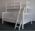 Twin over Full Mission Cappuccino Bunk Beds with Twin Trundle for only 