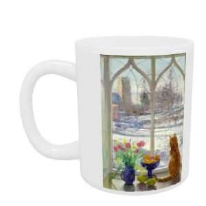 Snow Shadows and Cat by Timothy Easton   Mug   Standard Size  