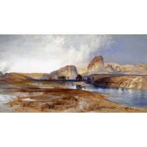   Moran   24 x 12 inches   Cliffs, Green River, Wyoming