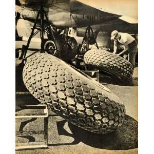  1945 Print Rubber Tires B 29 Hiroshima Bombing Boeing 