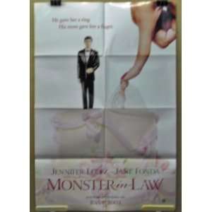  Movie Poster Monsters In Law Jenniffer Lopez Jane Fonda 