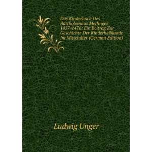   Im Mittelalter (German Edition) Ludwig Unger  Books