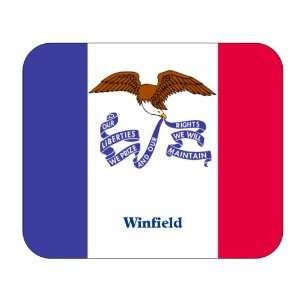 US State Flag   Winfield, Iowa (IA) Mouse Pad Everything 