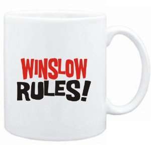  Mug White  Winslow rules  Male Names