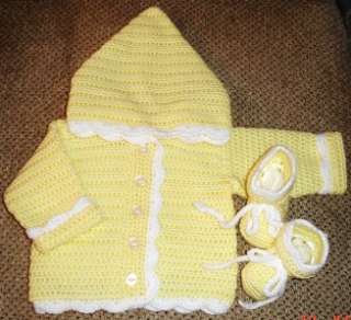 New Hand Crocheted BABY AFGHAN   BLOCK PATTERN blanket   you choose 
