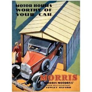  Morris Motor Homes Worthy of Your Car Large Steel Metal 