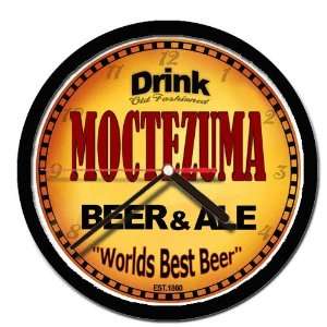  MOCTEZUMA beer and ale cerveza wall clock 