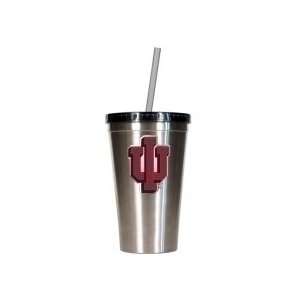  Indiana Hoosiers 16oz Stainless Steel Insulated Tumbler 
