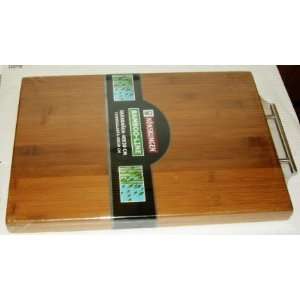  Cutting Board 40x30x3cm Bamboo with hanging Hook 