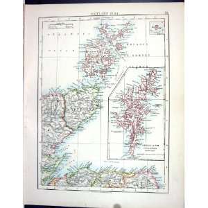   1906 Scotland Orkney Shetland Caithness Hebrides Minch