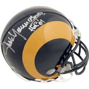  Jack Youngblood St. Louis Rams Autographed Riddell Mini 