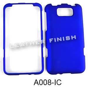  RUBBER COATED HARD CASE FOR HTC TITAN RUBBERIZED BLUE 