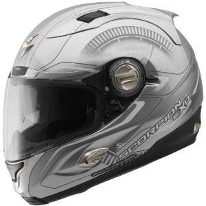    Scorpion EXO 1000 RPM Helmet   X Small/Hyper Silver Automotive