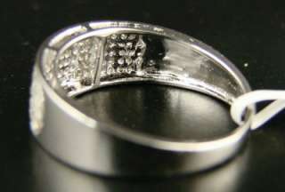 10K LADIES/MENS 7MM WEDDING BAND SI DIAMOND RING .50 CT  