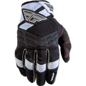  2012 FLY RACING F 16 GLOVES (SMALL) (BLACK/WHITE 
