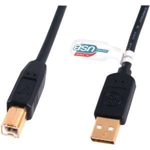  GE HO97868 A MALE TO B MALE USB 2.0 CABLE (10 FT 