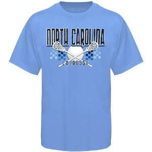  North Carolina Tar Heels (UNC) Carolina Blue Lacrosse T 