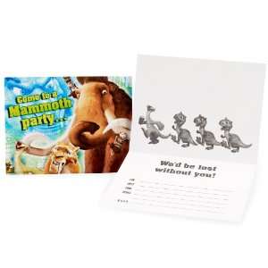  Ice Age 3 Invitations (8 count) Toys & Games