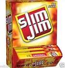 Slim Jim 100 indiv. wrapped ORIGINAL Beef Sticks 026200613680  