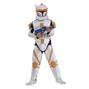  Rubies Costume Co R883207 L Deluxe Clone Trooper Commander 