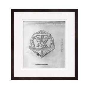  Icosahedron From de Divina Proportione By Luca Pacioli 