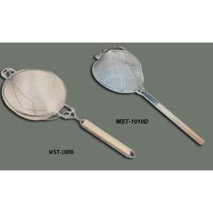  Double Tinned Mesh Fine Strainer With Wood Handle   10 1/4 