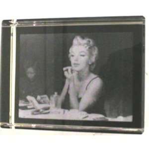  Merilyn Monroe Etched Glass Paper Weight Case Pack 6 