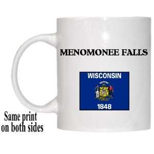  US State Flag   MENOMONEE FALLS, Wisconsin (WI) Mug 