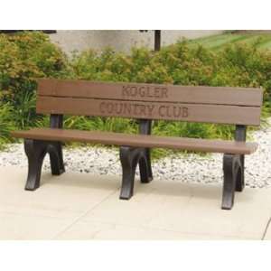  Memorial Classic Engraved Benches Patio, Lawn & Garden