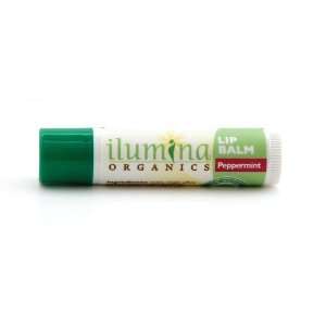  Ilumina Organics Lip Balm, Peppermint, 0.17 Ounce Tubes 