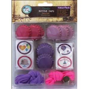  Vintage Collection Bottle Caps Value Pack Birthday Girl 
