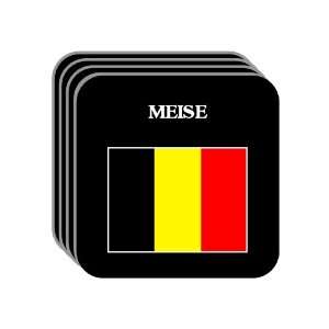  Belgium   MEISE Set of 4 Mini Mousepad Coasters 