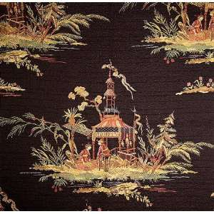  9950 Meiling in Noir by Pindler Fabric