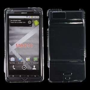  Motorola Droid Xtreme MB810 Clear Rubberized Hard 