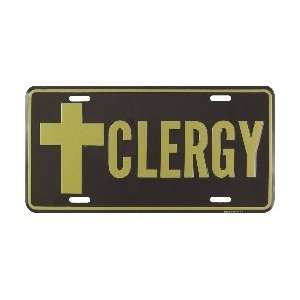  Clergy License Plate 