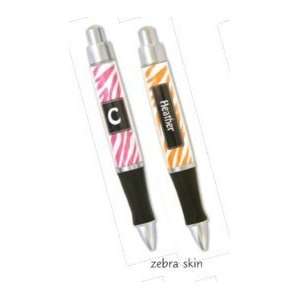  Personalized Zebra Pen   Initial or Name