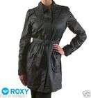 ROXY Black Coat Raincoat Water Repellent Mac Jacket £99
