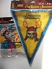 PIRATES OF THE CARIBBEAN BIRTHDAY PARTY BALLOONS FLAG BANNER 