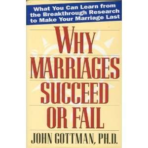   Research to Make Your Marria [Hardcover] John Gottman Ph.D. Books
