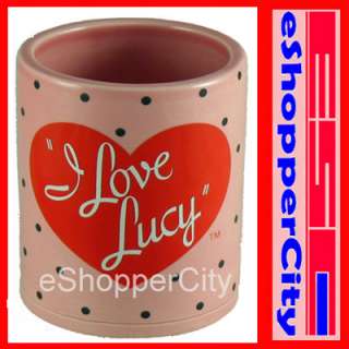 Love Lucy Ceramic Tumbler, NEW Collectible  