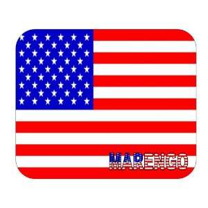  US Flag   Marengo, Illinois (IL) Mouse Pad Everything 