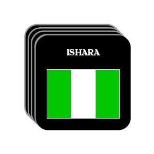  Nigeria   ISHARA Set of 4 Mini Mousepad Coasters 