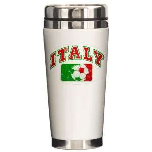   Drink Mug Italy Italian Soccer Grunge   Italian Flag 