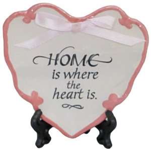  Joben Inspirational Heart Shaped Plaque with Stand